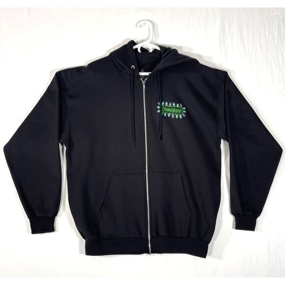 Disneyland Resort Unisex Christmas Lights Holiday Mickey House Hooded Sweatshirt - Picture 4 of 8